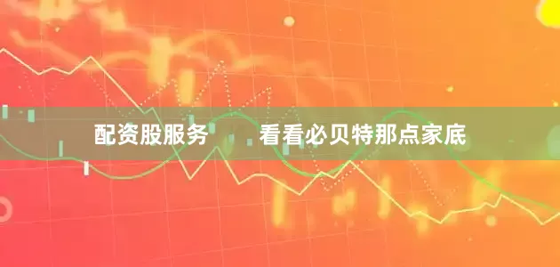 配资股服务        看看必贝特那点家底